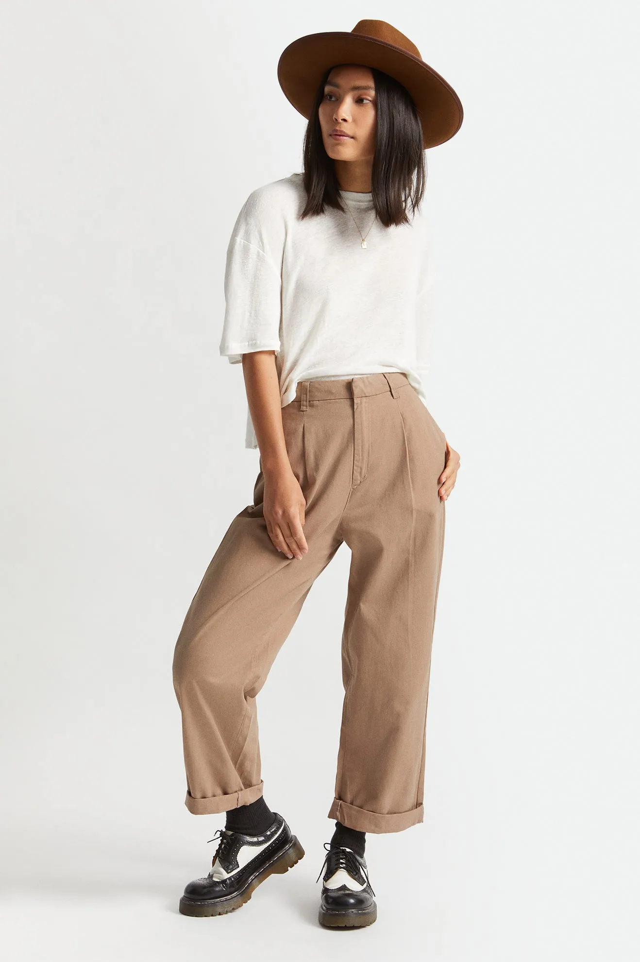 Montauk Skimmer Tee - Off White sold by Brixton product image thumbnail 2