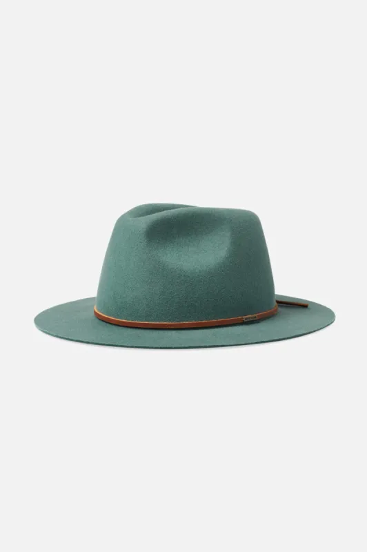 Wesley Fedora - Dark Forest sold by Brixton