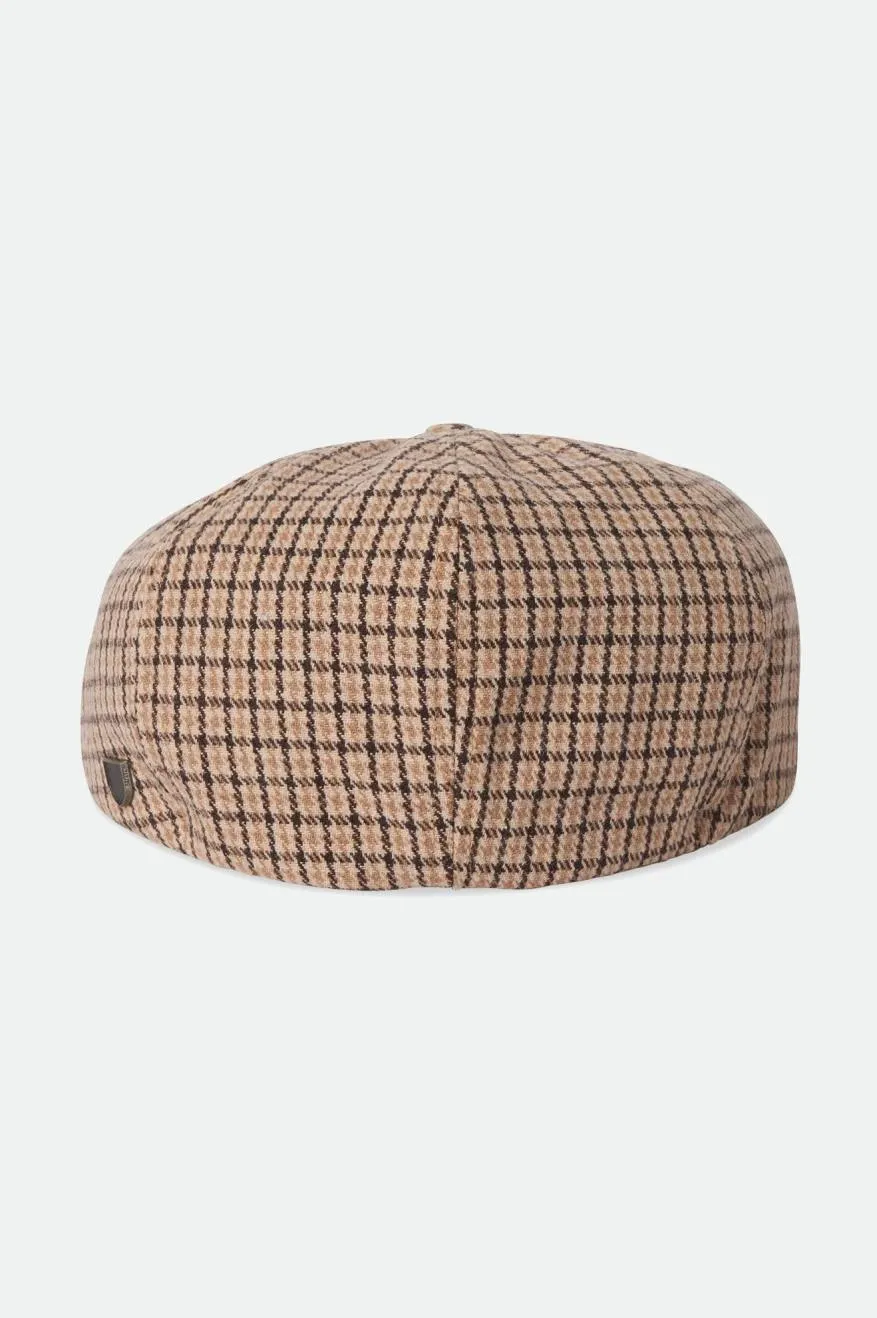 Brood Newsboy Cap - Sand/Desert Palm sold by Brixton product image thumbnail 2