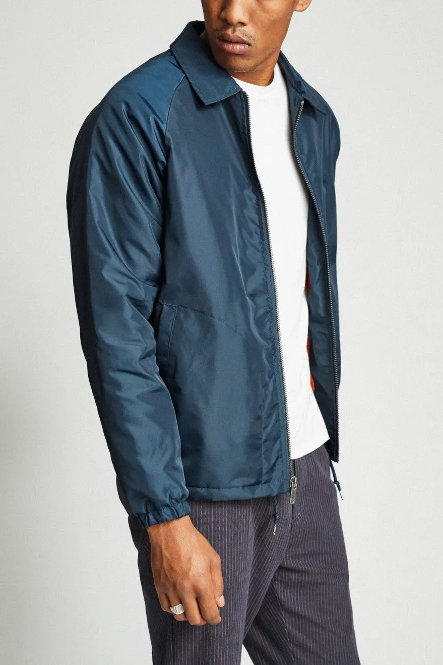 Claxton Collar Sherpa Jacket - Captain Blue sold by Brixton product image thumbnail 2