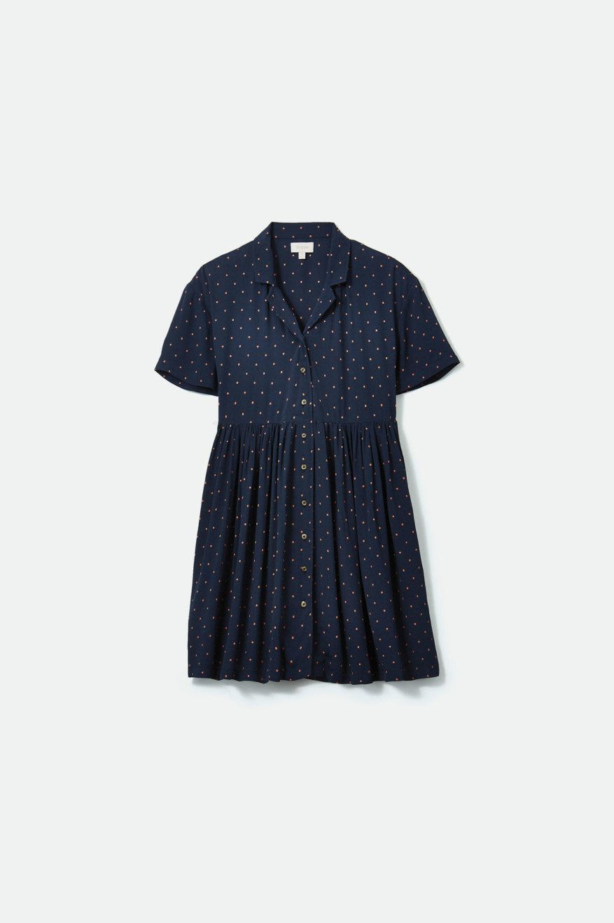 Liza Dress - Navy sold by Brixton product image thumbnail 4