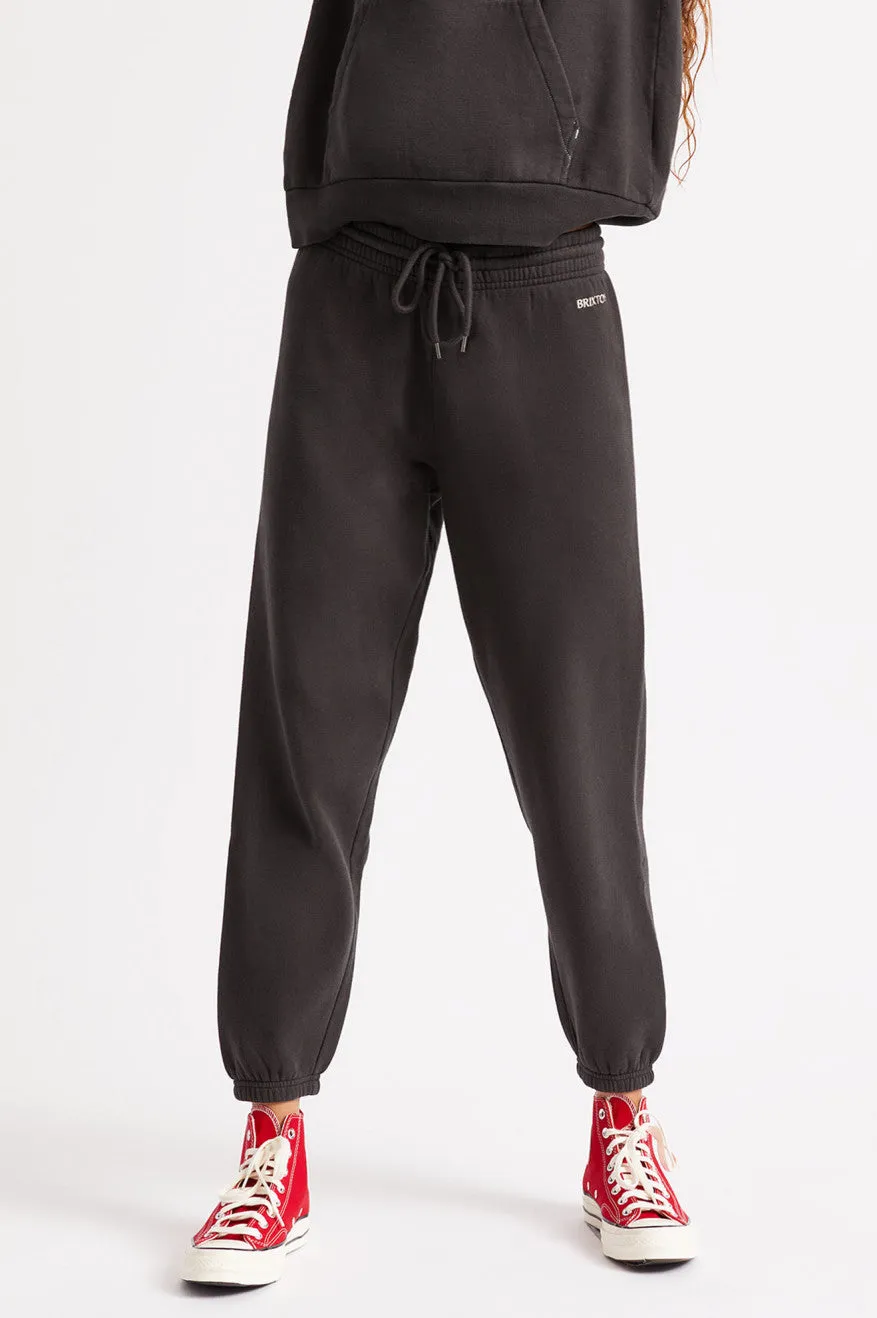 Vintage Sweatpant - Washed Black sold by Brixton