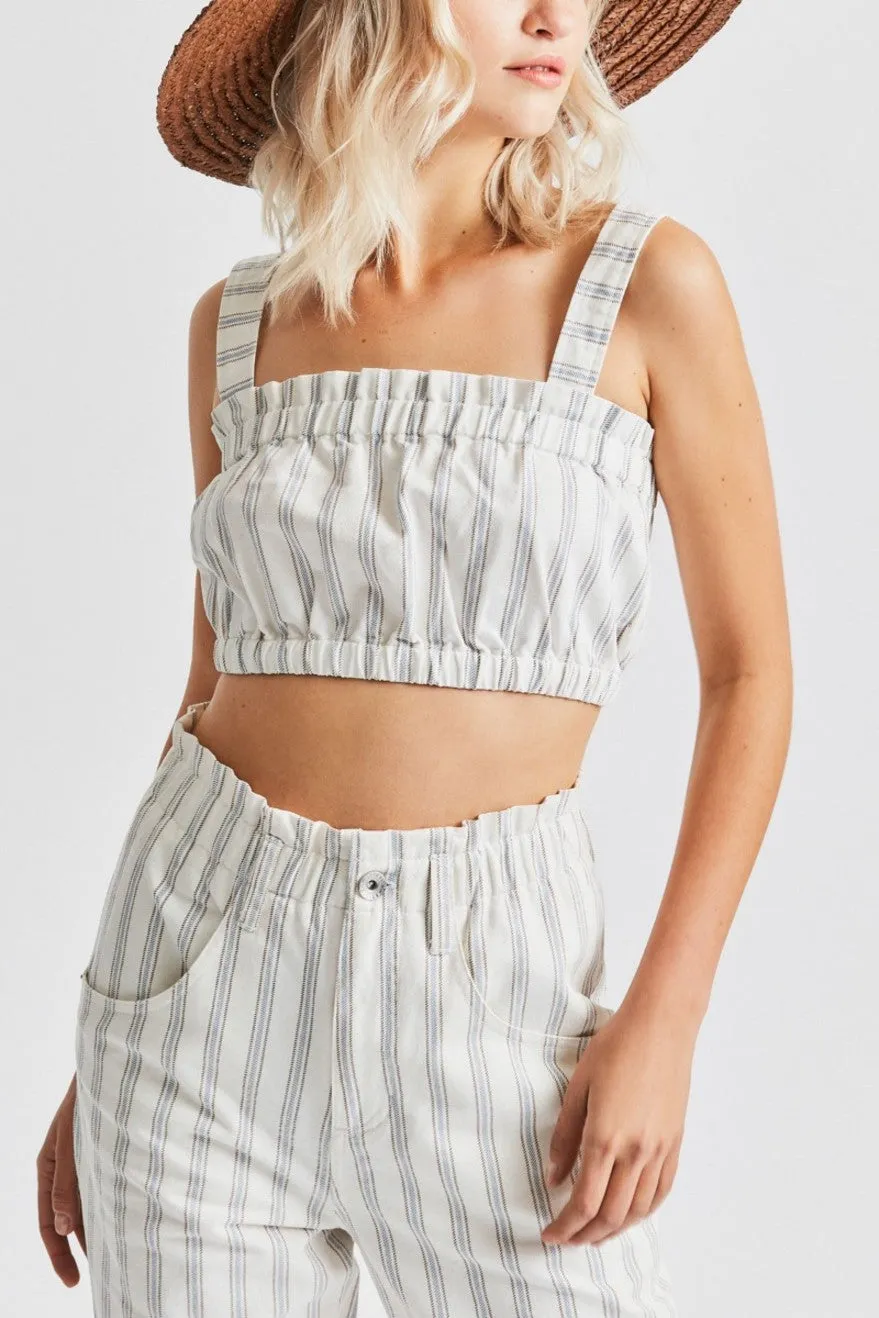 San Jose Bandeau Top - Off White sold by Brixton
