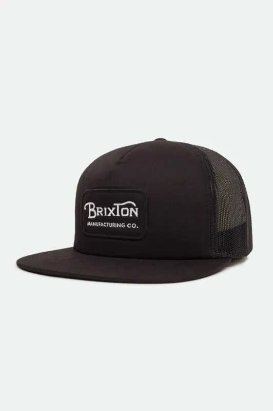 Grade Mesh Cap - Black/Black sold by Brixton