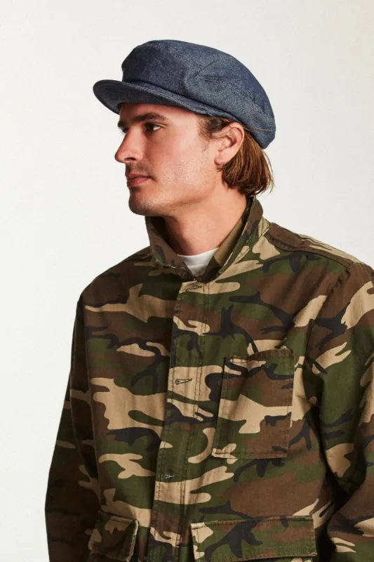 Fiddler Unstructured Cap - Denim sold by Brixton