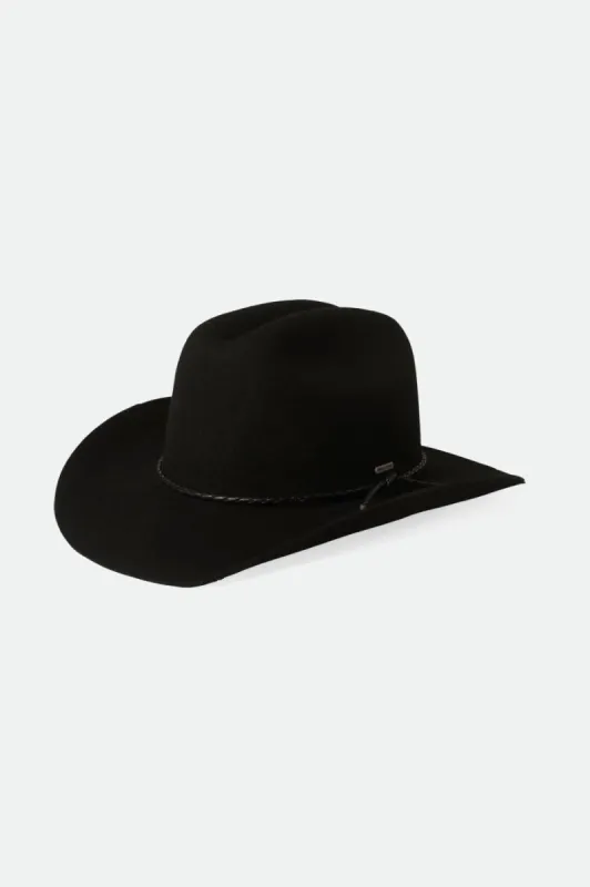 Range Cowboy Hat - Black sold by Brixton