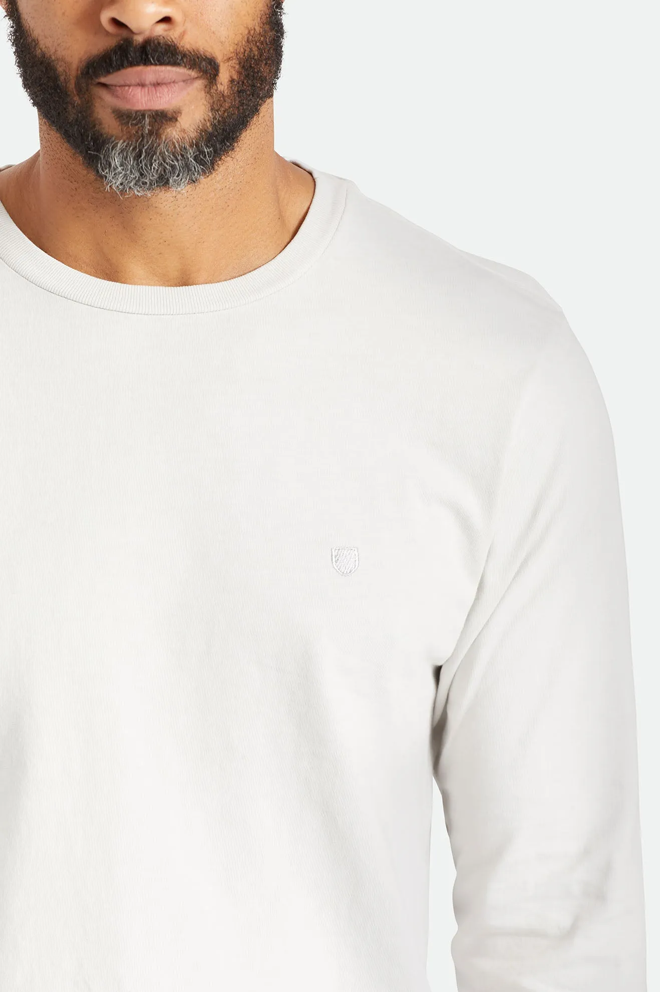 Vintage Reserve L/S Tee - Beige sold by Brixton product image thumbnail 3