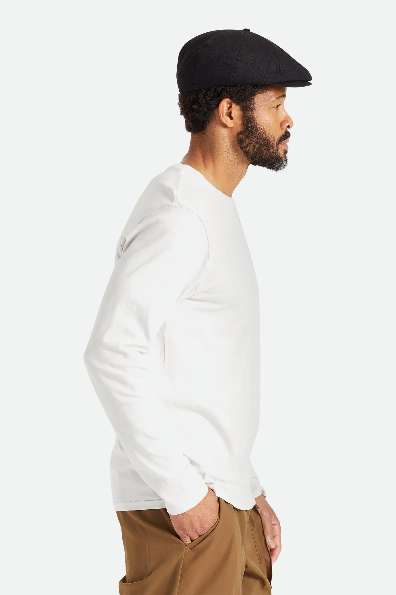 Vintage Reserve L/S Tee - Beige sold by Brixton product image thumbnail 5