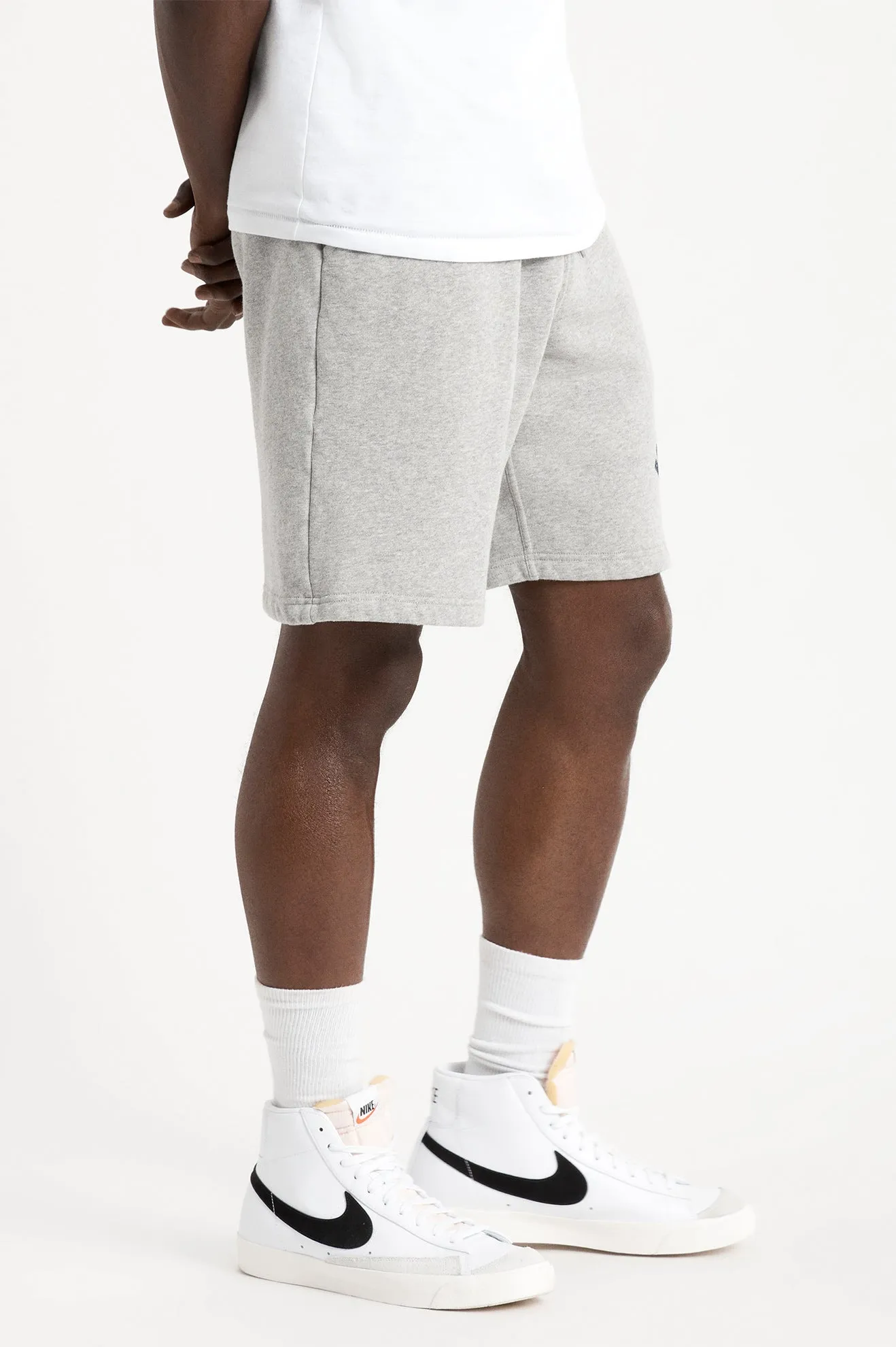 Phys. Ed. Fleece Short - Heather Grey sold by Brixton product image thumbnail 3