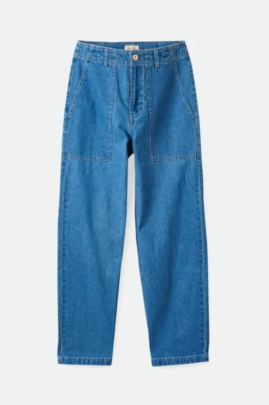 Vancouver Pant - Faded Indigo sold by Brixton