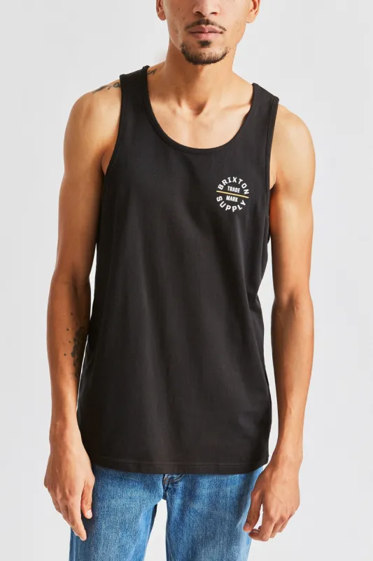 Oath V Tank - Black sold by Brixton