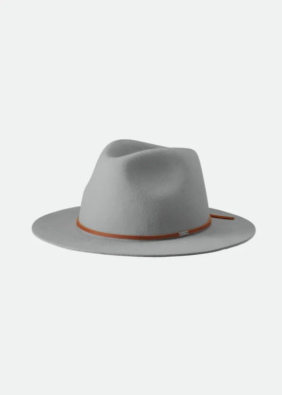 Wesley Fedora - Grey sold by Brixton