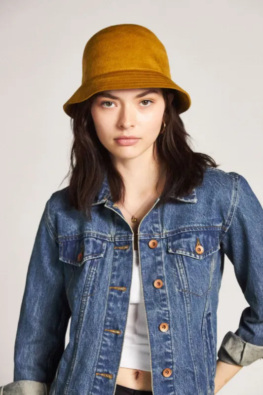 Essex Bucket Hat - Maize sold by Brixton