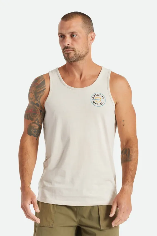 Crest Tank - Beige sold by Brixton