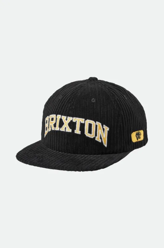 Campus MP Snapback - Black sold by Brixton