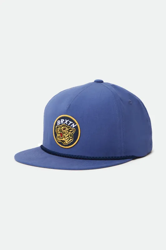 Kit NetPlus MP Snapback - Washed Navy sold by Brixton