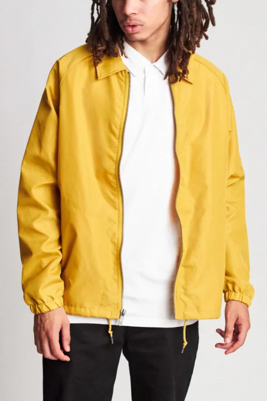 Claxton Collar Jacket - Nugget Gold sold by Brixton