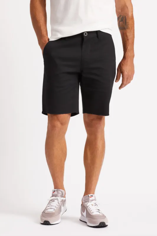Toil II Hemmed Short - Black sold by Brixton
