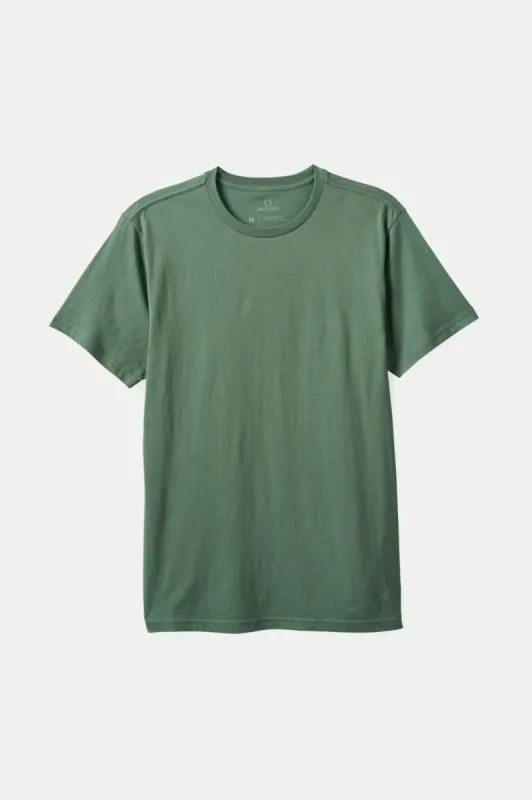 Premium Cotton S/S Tailored T-Shirt - Laurel Wreath sold by Brixton