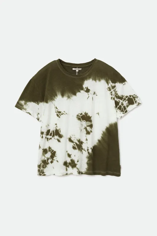 Montauk Oversized Tee - Military Olive sold by Brixton
