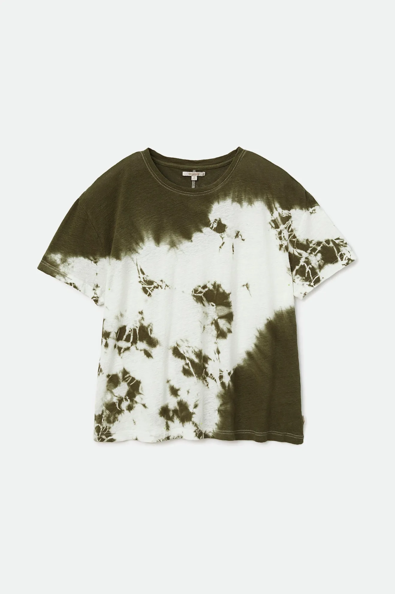 Montauk Oversized Tee - Military Olive sold by Brixton