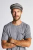 Fiddler Cap - Vanilla/Brown sold by Brixton