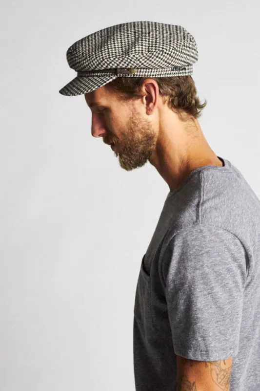 Fiddler Cap - Vanilla/Brown sold by Brixton