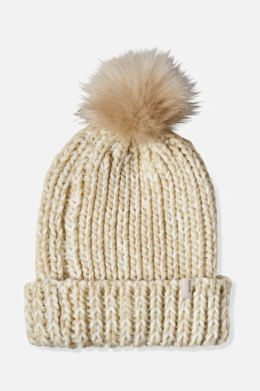 Dillon Beanie - Off White/Dove Marl sold by Brixton