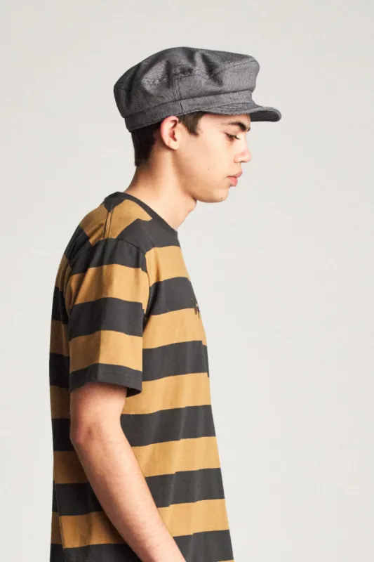 Fiddler Unstructured Cap - Navy/White sold by Brixton