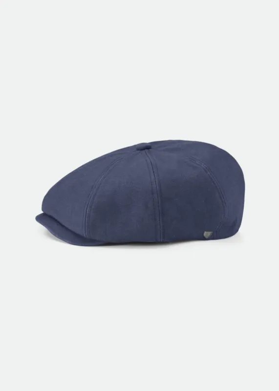 Brood Reserve Snap Cap - Washed Navy sold by Brixton