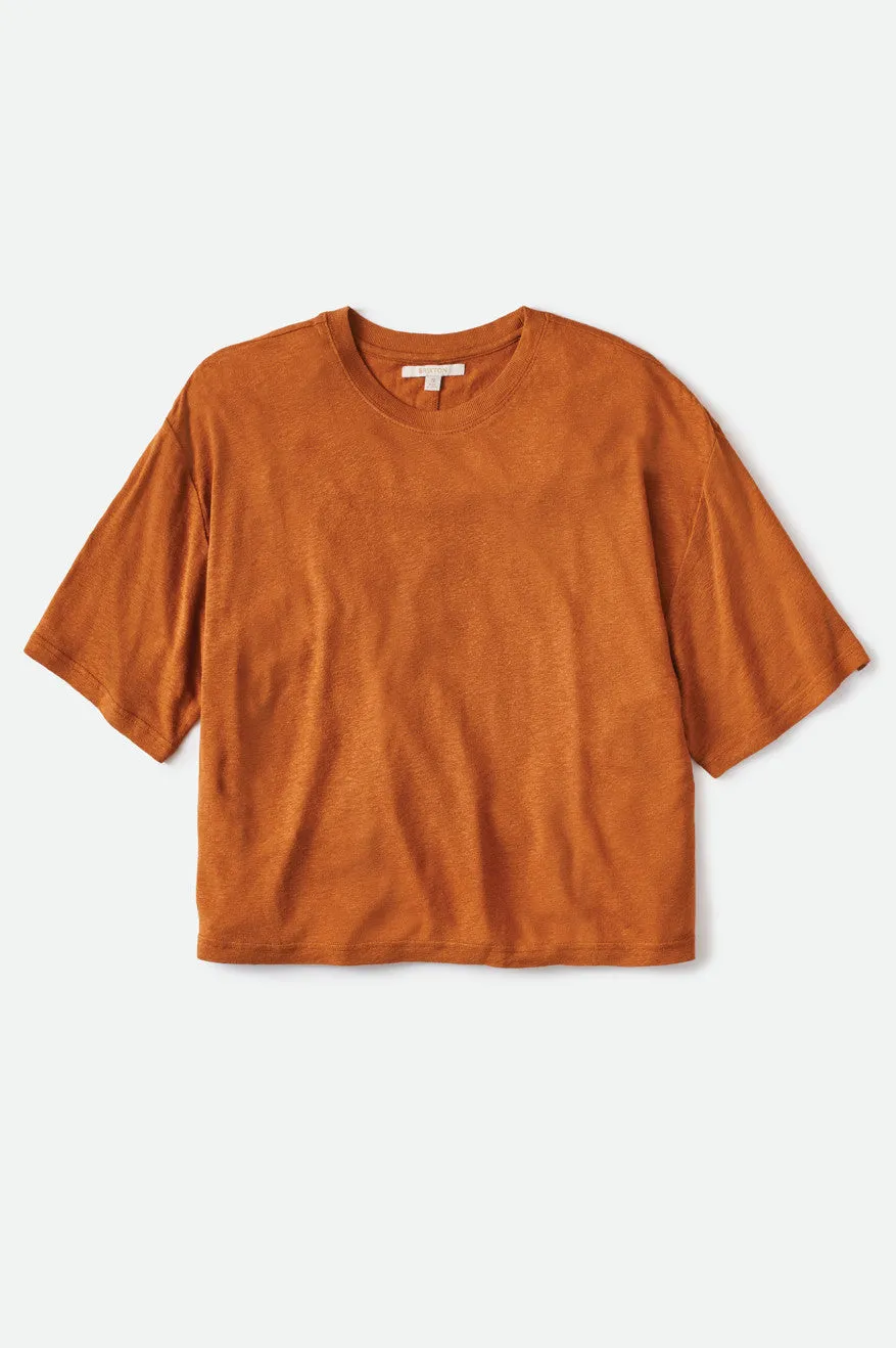 Montauk Skimmer Tee - Lion sold by Brixton product image thumbnail 5