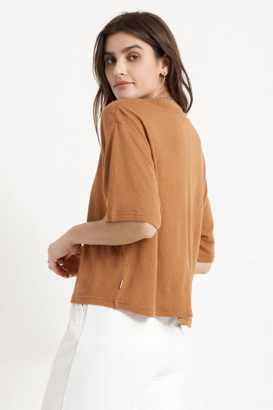 Montauk Skimmer Tee - Lion sold by Brixton product image thumbnail 4