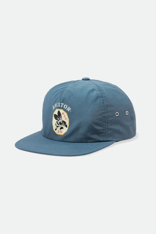 Reeder MP Cap - Pacific Blue sold by Brixton