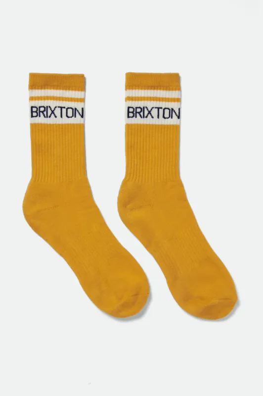 Phys. Ed. Socks - Citrus sold by Brixton