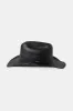 Range Straw Cowboy Hat - Black sold by Brixton