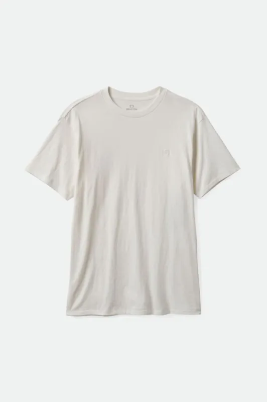 Vintage Reserve S/S Tee - Off White Vintage Wash sold by Brixton