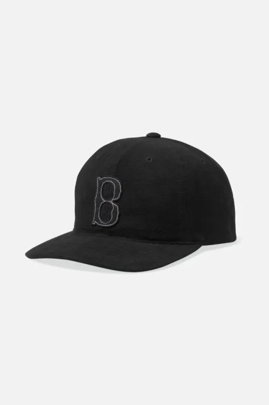 Big B MP Cap - Black/Black sold by Brixton