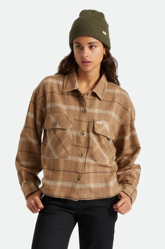 Bowery Women's L/S Flannel - Twig sold by Brixton