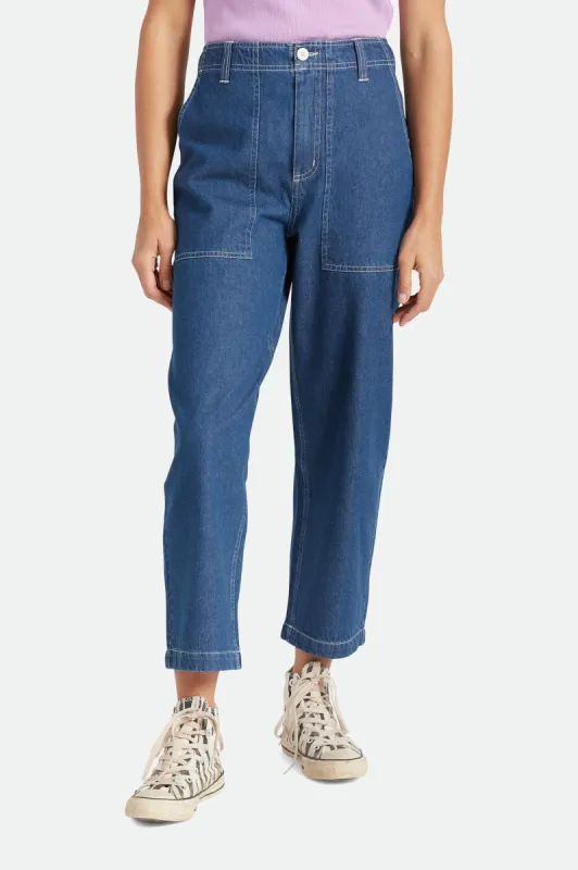 Vancouver Pant - Indigo Rinse made by Brixton