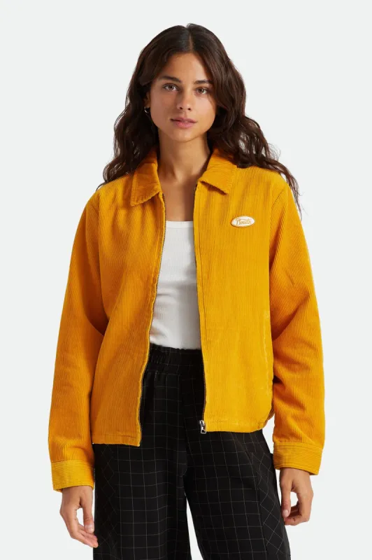 Utopia Jacket - Citrine sold by Brixton