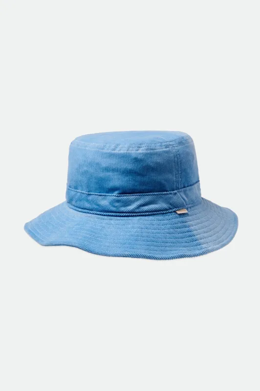 Petra Packable Bucket Hat - Casa Blanca Blue sold by Brixton