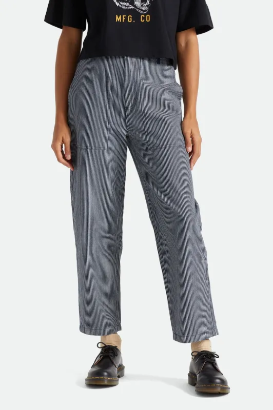 Vancouver Pant - Railroad Stripe made by Brixton