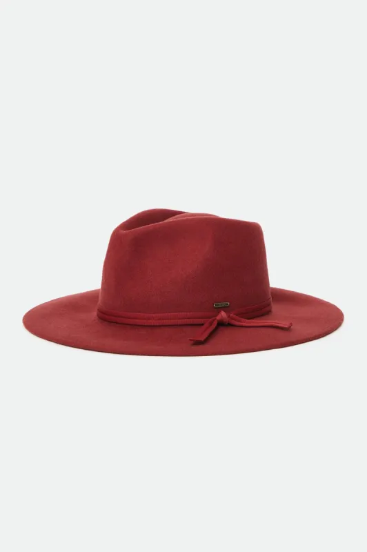 Joanna Packable Hat - Dark Brick sold by Brixton