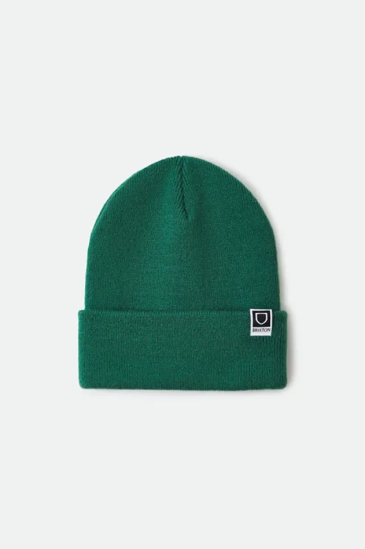 Harbor Beta Watch Cap Beanie - Clover Green sold by Brixton