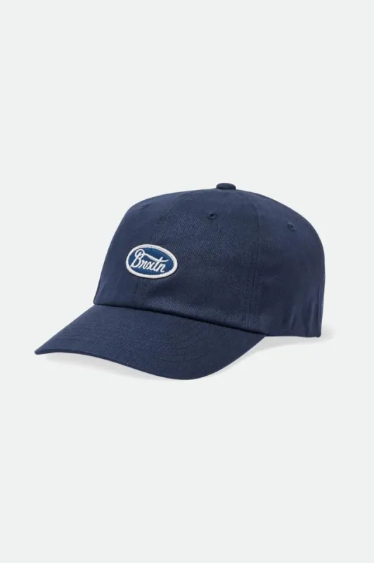 Parsons LP Cap - Washed Navy sold by Brixton