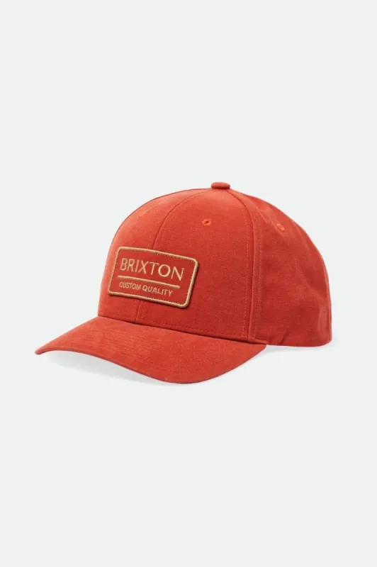 Palmer Proper Netplus MP Snapback - Paradise Orange sold by Brixton