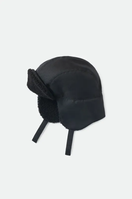 Bridger Trapper Hat - Black sold by Brixton