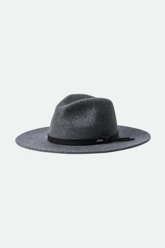 Field Proper Hat - Dark Heather Grey sold by Brixton