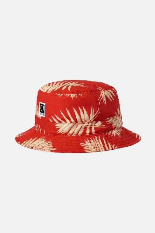 Beta Packable Bucket Hat - Aloha Red sold by Brixton