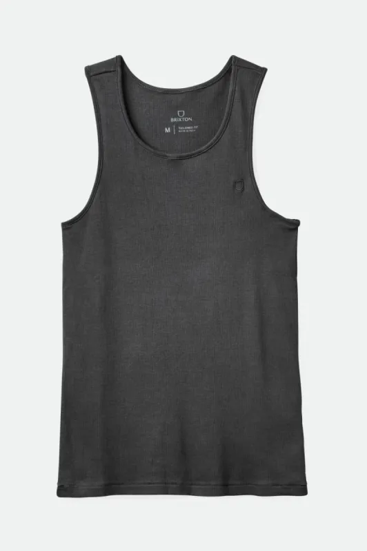 Vintage Reserve Tank - Black Vintage Wash sold by Brixton